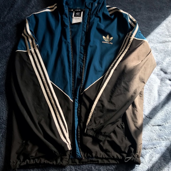 adidas skateboarding windbreaker jacket